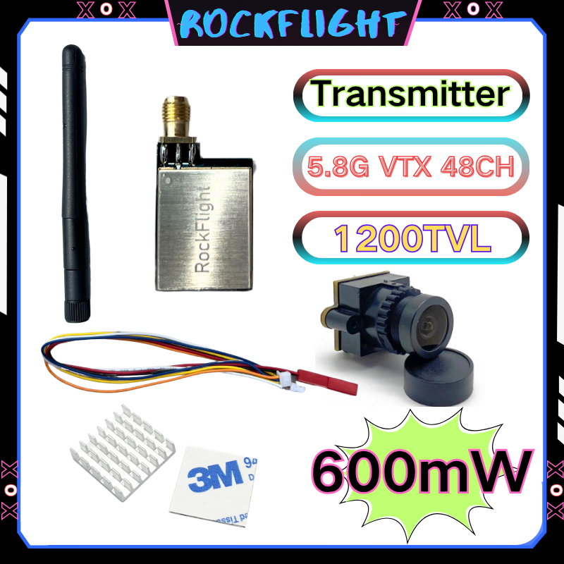 Drone Racing Transmitter - 5.8GHz 48CH launcher 600mW Video Transmitter