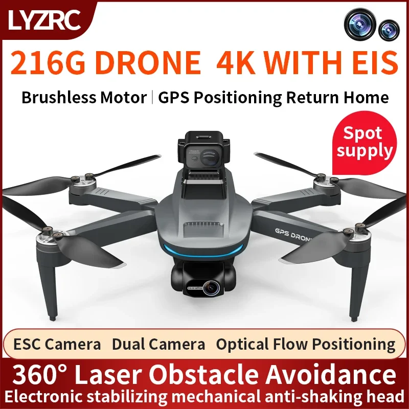 L200 PRO MAX Drone 4K 2-Axis P - огляд і ціна Drone Racing Camera