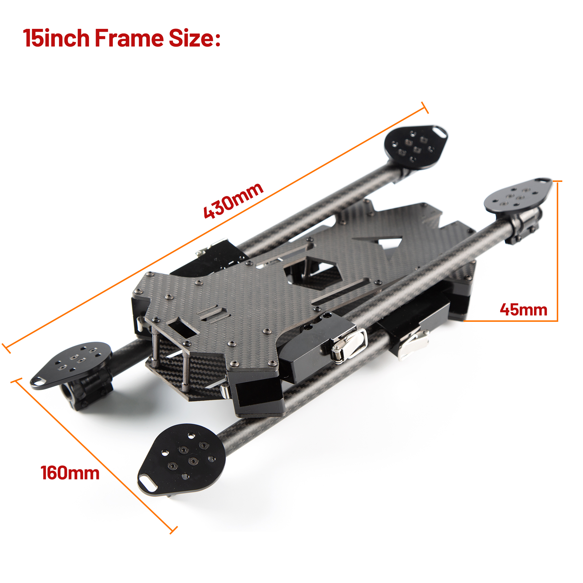 15inch /17inch FPV Carbon Fibe - огляд і ціна Drone Racing Frame