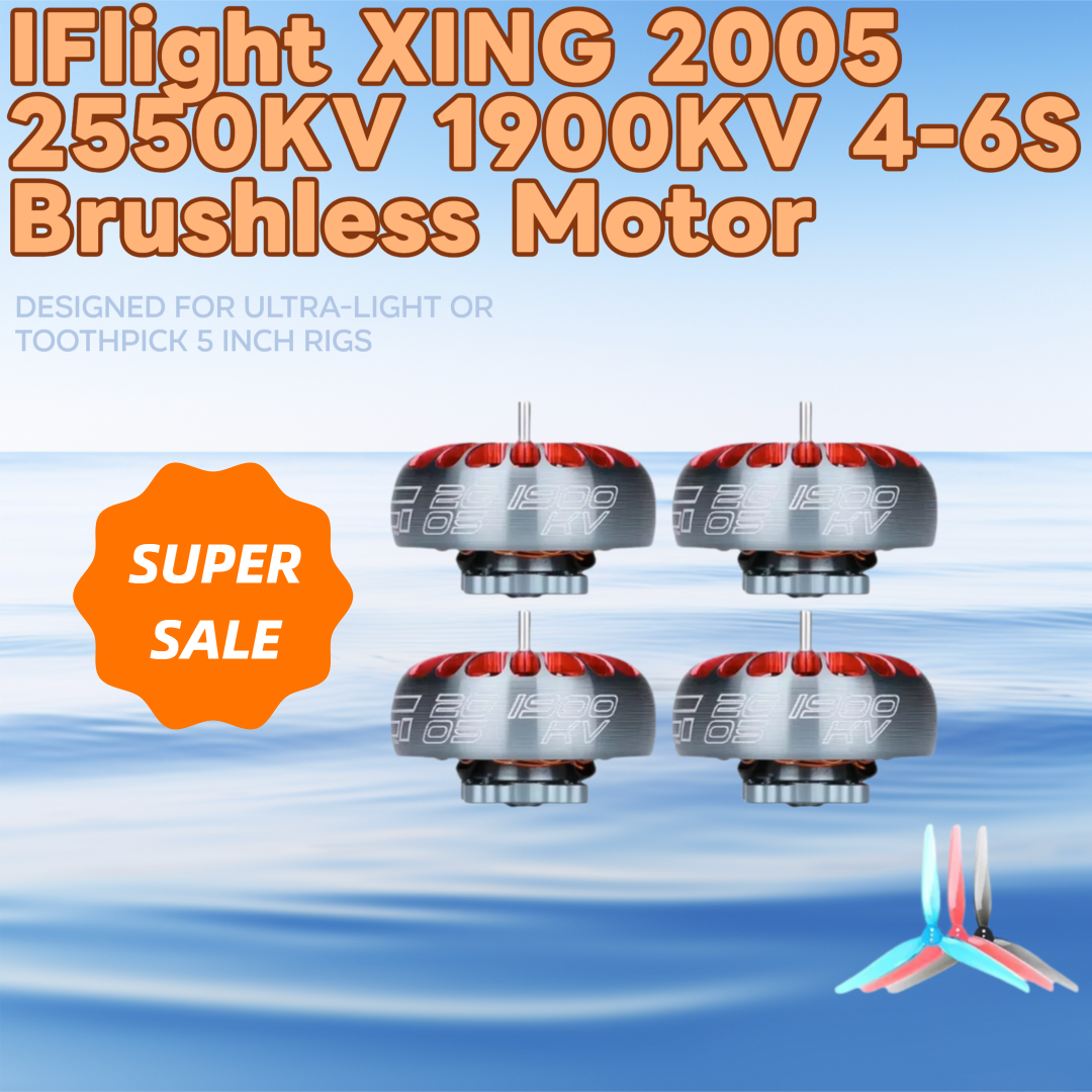 4pcs/lot IFlight XING 2005 255 - огляд і ціна Drone Racing Motor