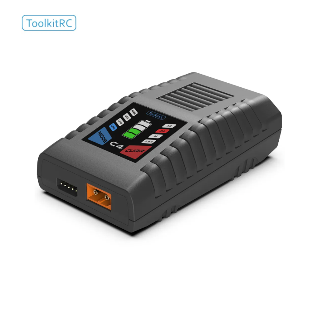 ToolkitRC C4 50W 5A AC Charger - огляд і ціна Drone Racing Charger