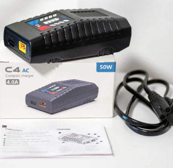 ToolkitRC C4 50W 5A AC Charger - огляд і ціна Drone Racing Charger