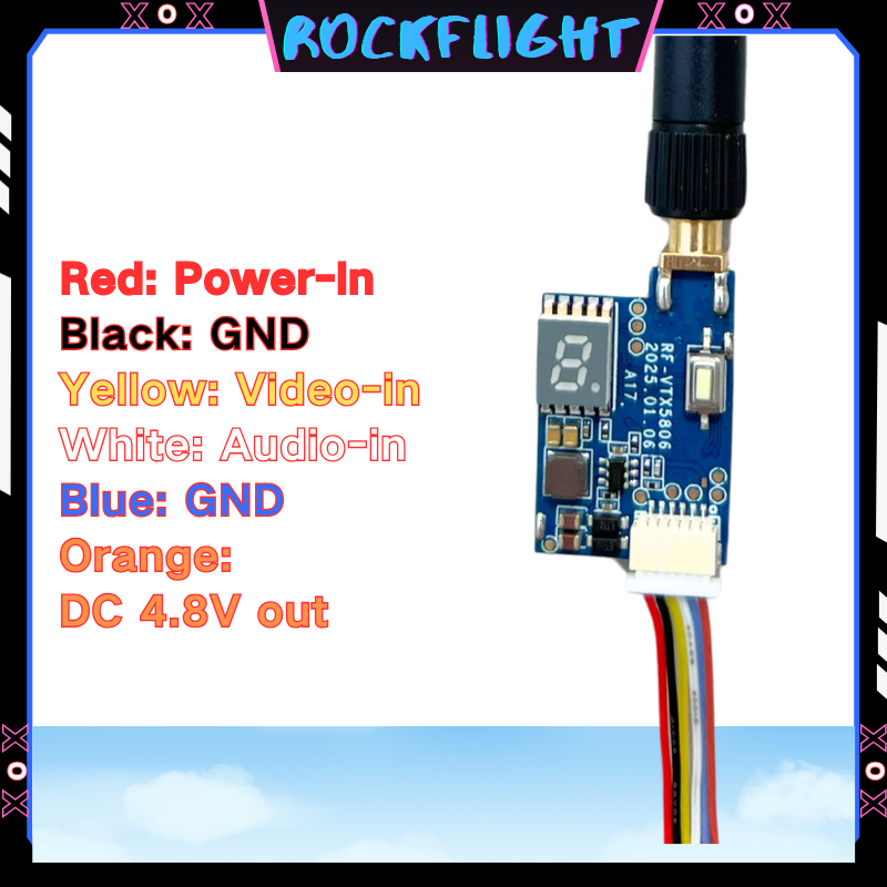 5.8GHz 48CH launcher 600mW Vid - огляд і ціна Drone Racing Transmitter