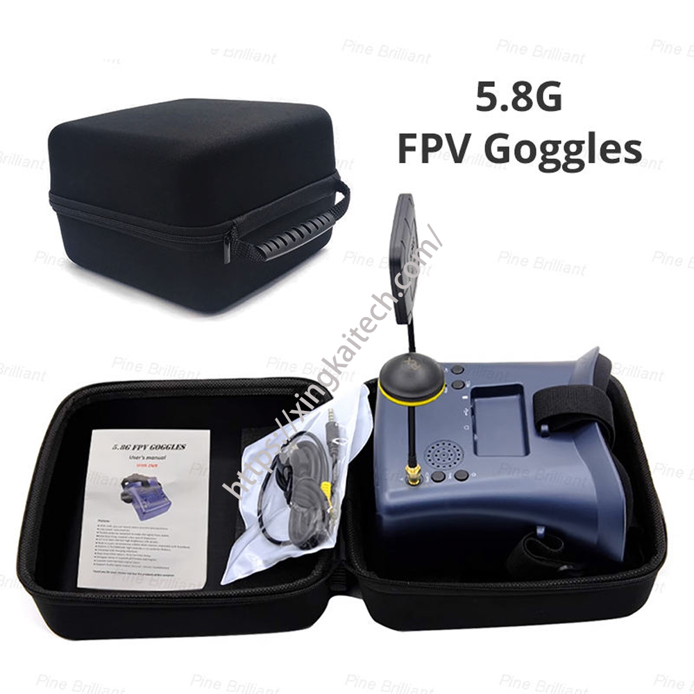 5.8G FPV Goggles 4.3Inch 40CH  - огляд і ціна Drone Racing Goggles