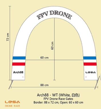 Arch88 Car Racing Gate Kit - 8 - огляд і ціна Drone Racing Flag