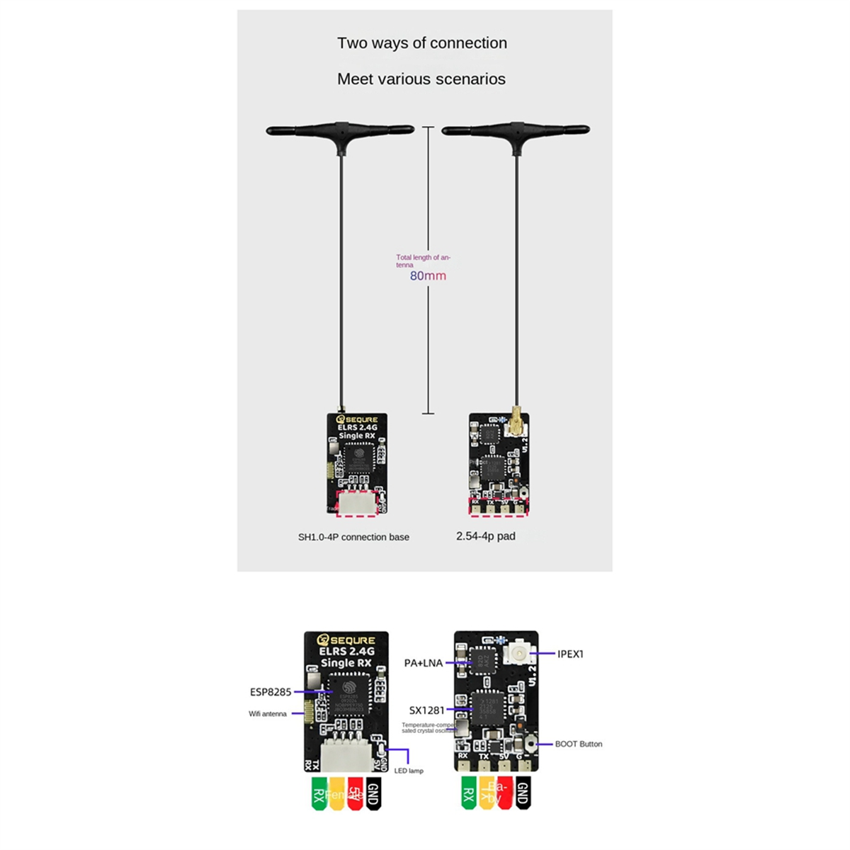 A56G-SEQURE ELRS 2.4GHz Single - огляд і ціна Drone Racing Charger