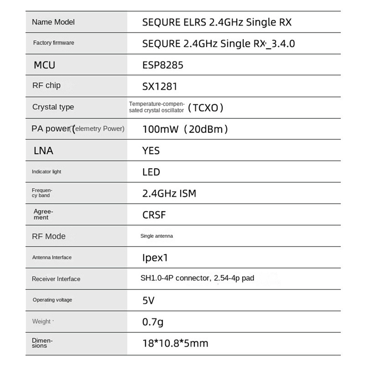 A56G-SEQURE ELRS 2.4GHz Single - огляд і ціна Drone Racing Charger