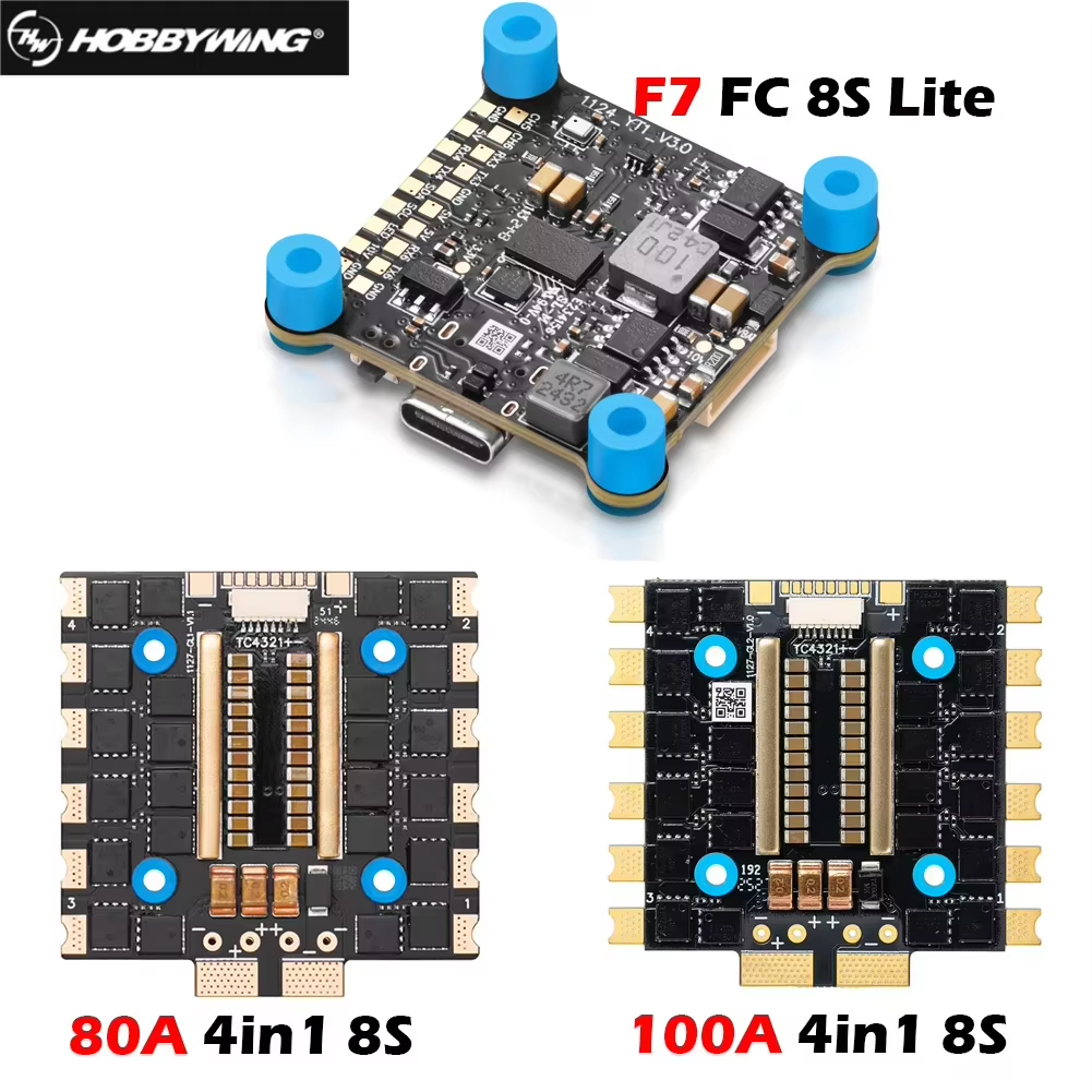 HobbyWing XRotor 80A  100A 4in - огляд і ціна Drone Racing Flight Controller
