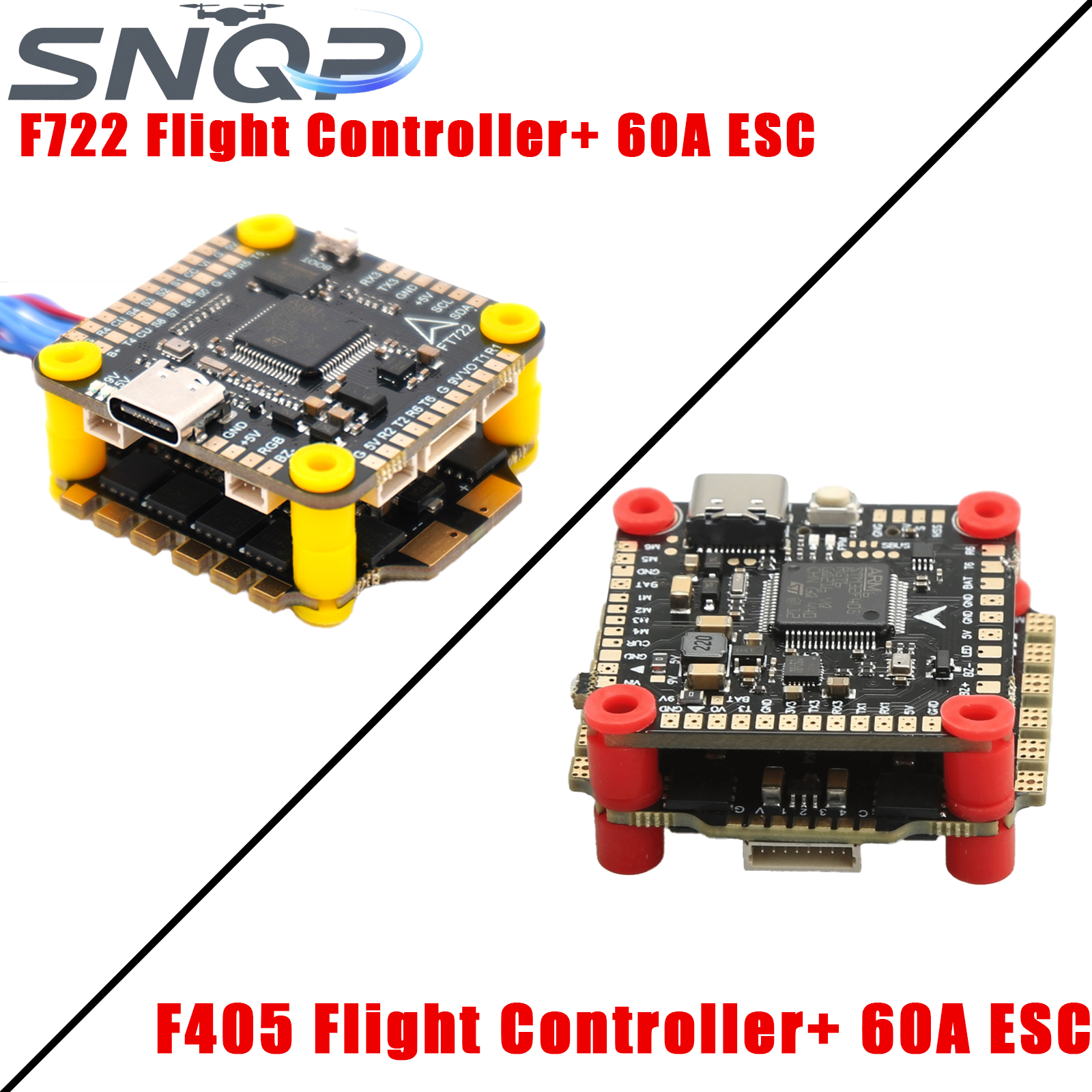 F405/F722 Triple Flight Contro - огляд і ціна Drone Racing Flight Controller